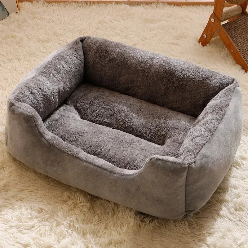 CozyCloud™ Plush Pet Bed – Ultra-Soft & Comfortable Bed for Cats & Dogs