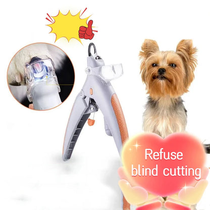 Pet Nail Clipper Scissors With LED Light Professional Cat Dog Nail Clippers Tool Scissors Nail Toeclaw Cutter Pet Supplies