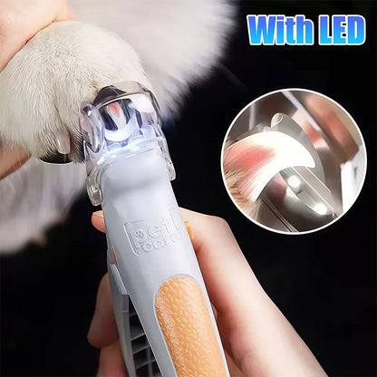 Pet Nail Clipper Scissors With LED Light Professional Cat Dog Nail Clippers Tool Scissors Nail Toeclaw Cutter Pet Supplies