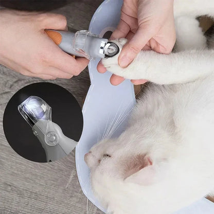 Pet Nail Clipper Scissors With LED Light Professional Cat Dog Nail Clippers Tool Scissors Nail Toeclaw Cutter Pet Supplies