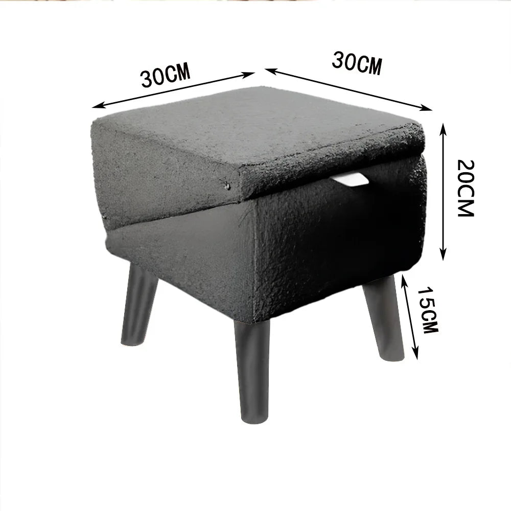 Dog Ramp For Bed Foldable Dog Vehicle Stairs Footrest Stool For Small Breed Animal Multi-functional Non-Slip Vehicle Safety Ramp