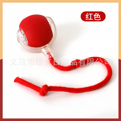 Cross-Border Cat Teaser Ball Pet Toy Ball Dog and Cat Self-Entertainment Boredom-Relief Gadget Pet Toy Cat Toy Pet Supplies